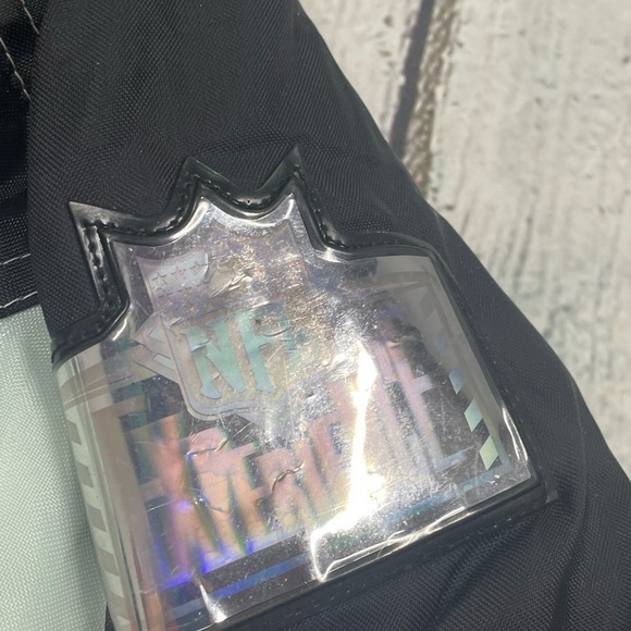 Vintage 1990s Miami Dolphins 90s Pro Players NFL Football Zip Up Jacket - Picture 4 of 13